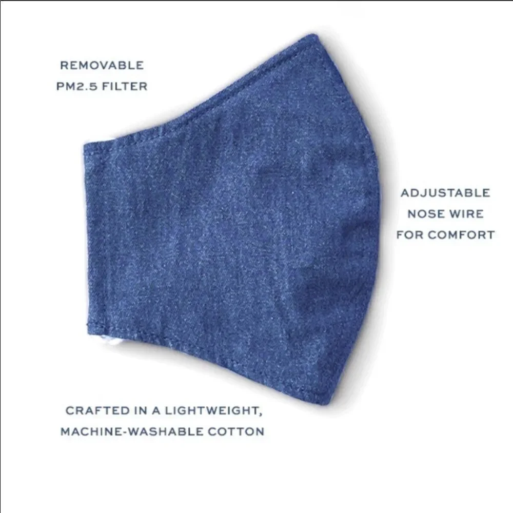 Chambray Face Mask Draper James Bundle Ipsy bag